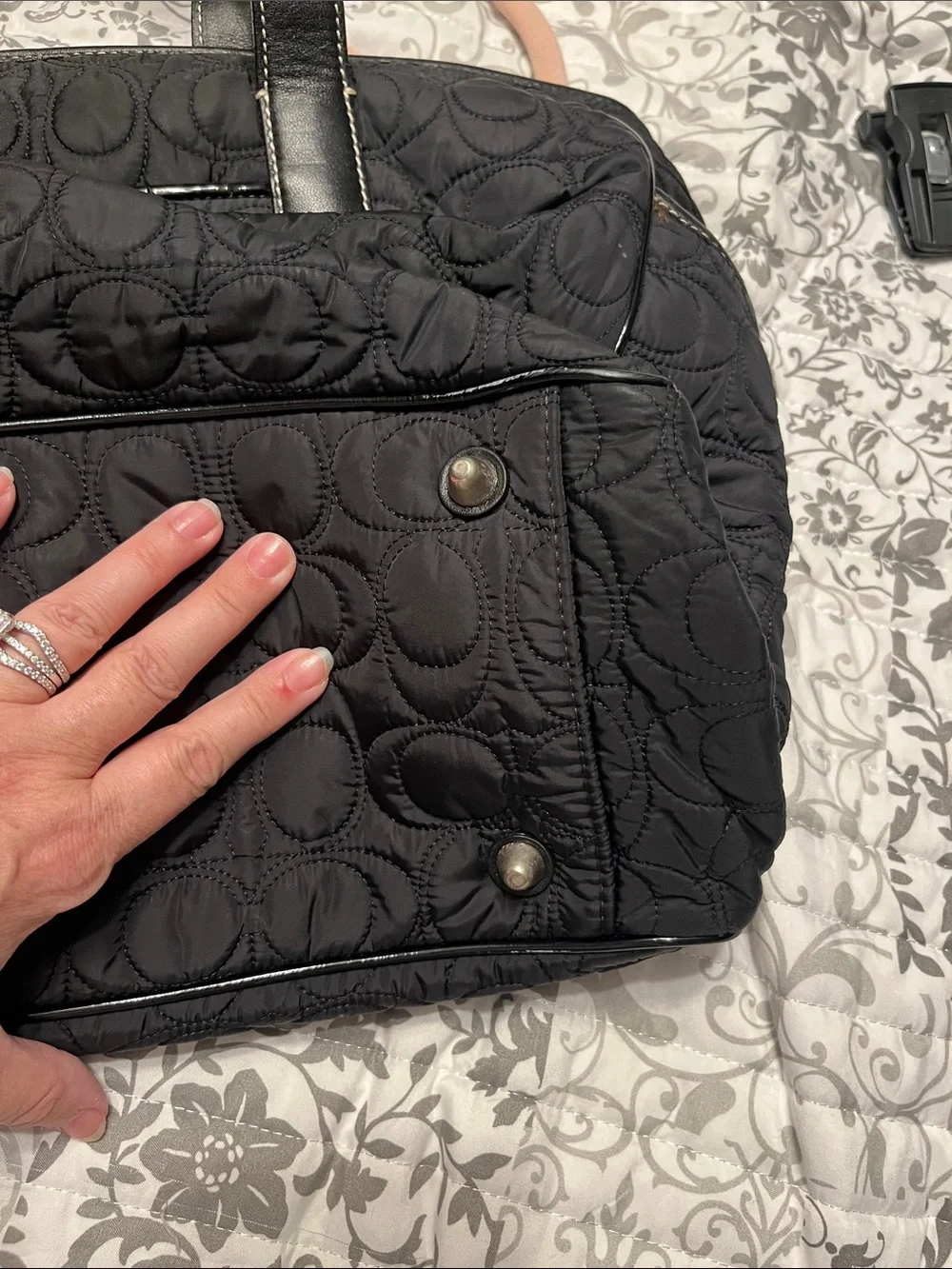 Coach diaper bag